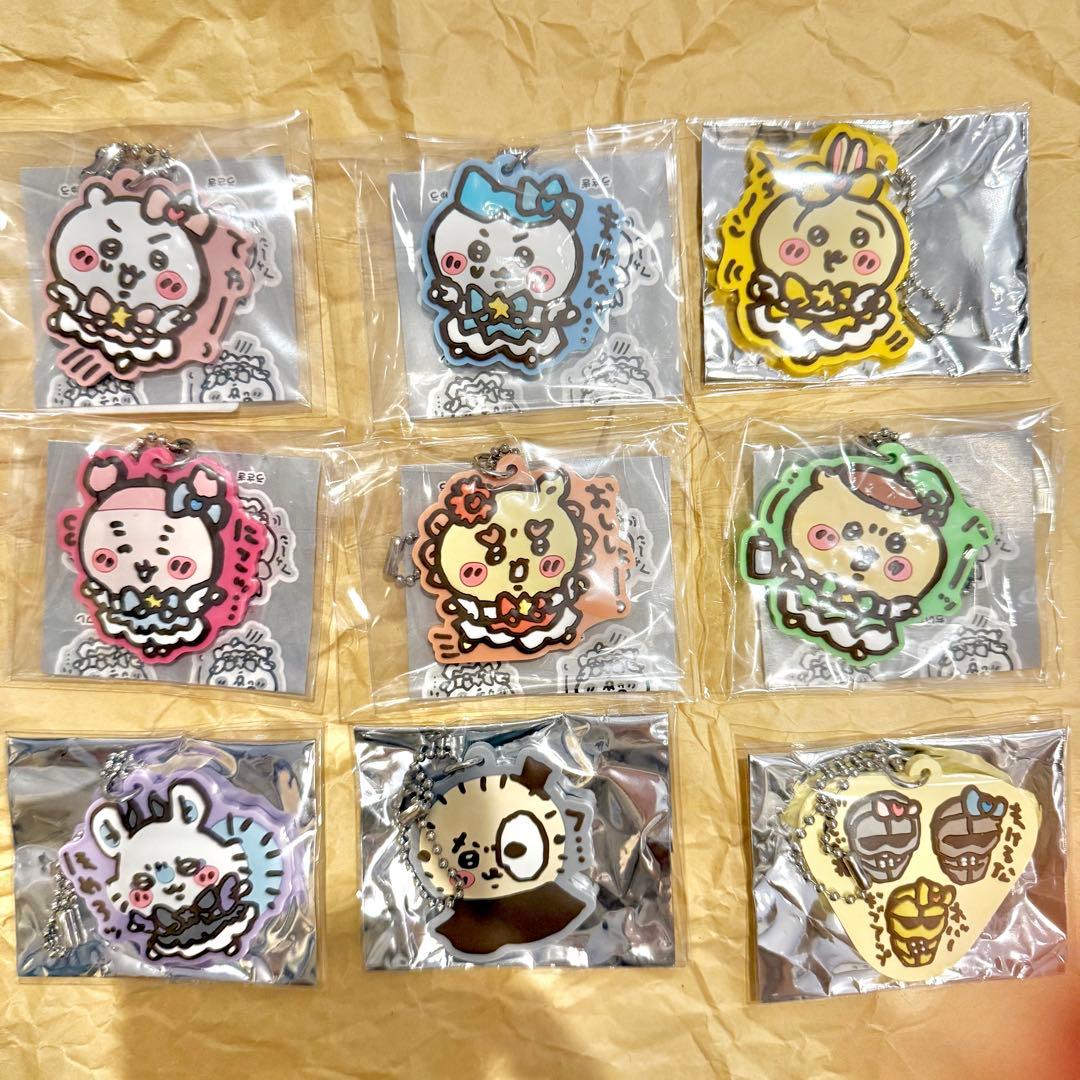 ちいかわ まじかる アクリルスタンド 缶バッジ等 ガチャ7種 フルコンプ