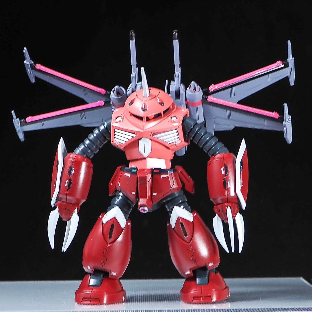 HG 1/144 ズゴック 筋彫り　塗り分け追加　全塗装　完成品　ラスト