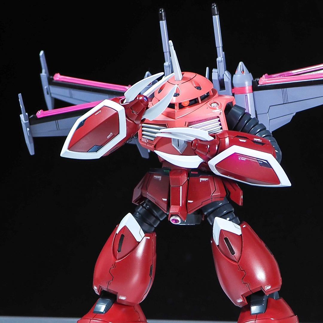 HG 1/144 ズゴック 筋彫り　塗り分け追加　全塗装　完成品　ラスト