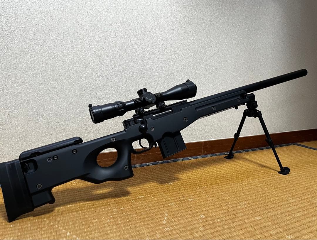 東京マルイ L96 AWS ブラックストック スコープ バイポッド付き