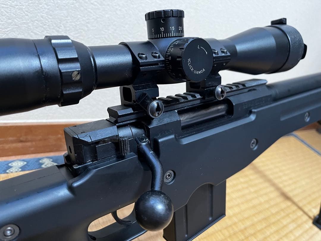 東京マルイ L96 AWS ブラックストック スコープ バイポッド付き