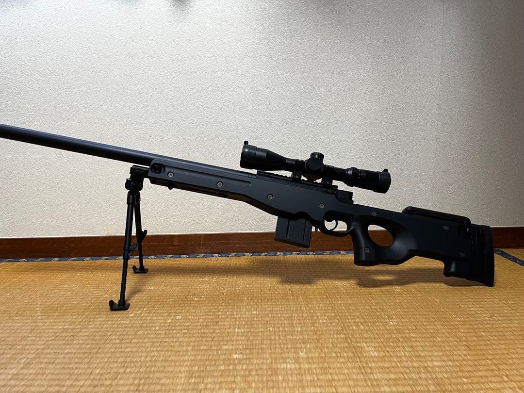 東京マルイ L96 AWS ブラックストック スコープ バイポッド付き