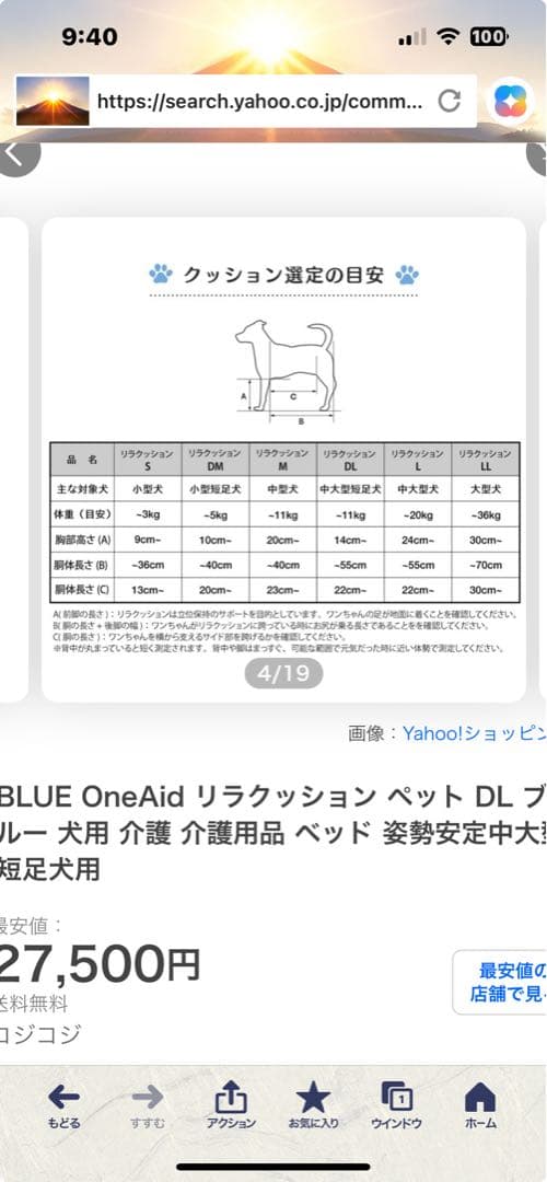 リラクッション　DLサイズ