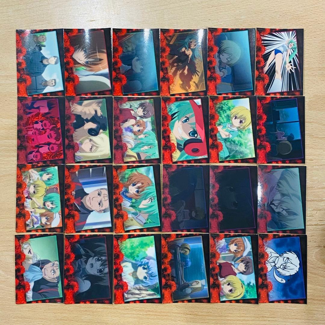 ひぐらしのなく頃に　カード　72枚　初版　Frontier Works