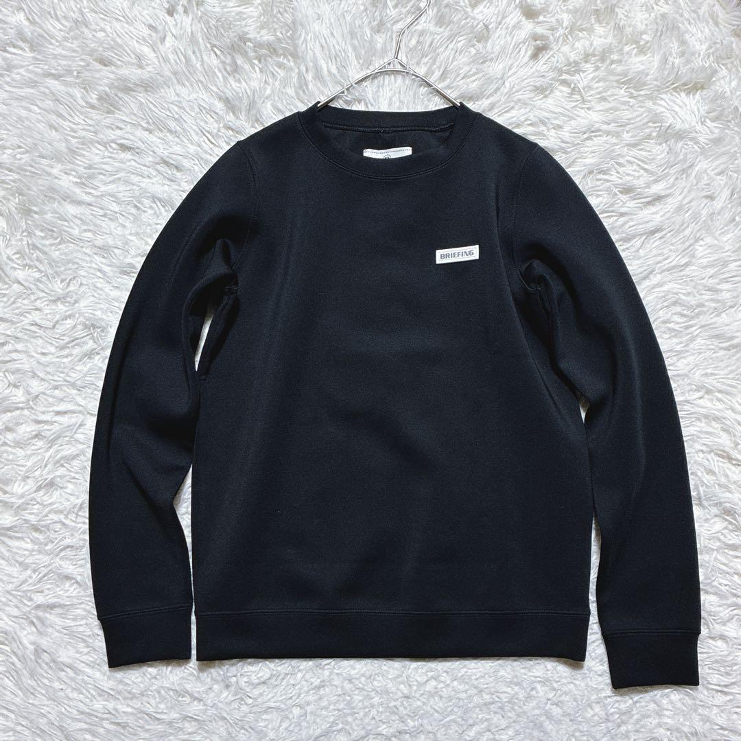 近年モデル⭐️ブリーフィング　スウェット　エンボス加工　3D ゴルフ　黒　XS