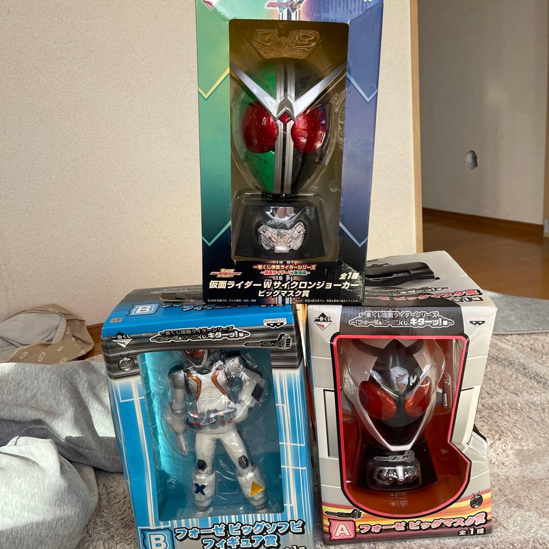 仮面ライダー W & フォーゼ フィギュアセット