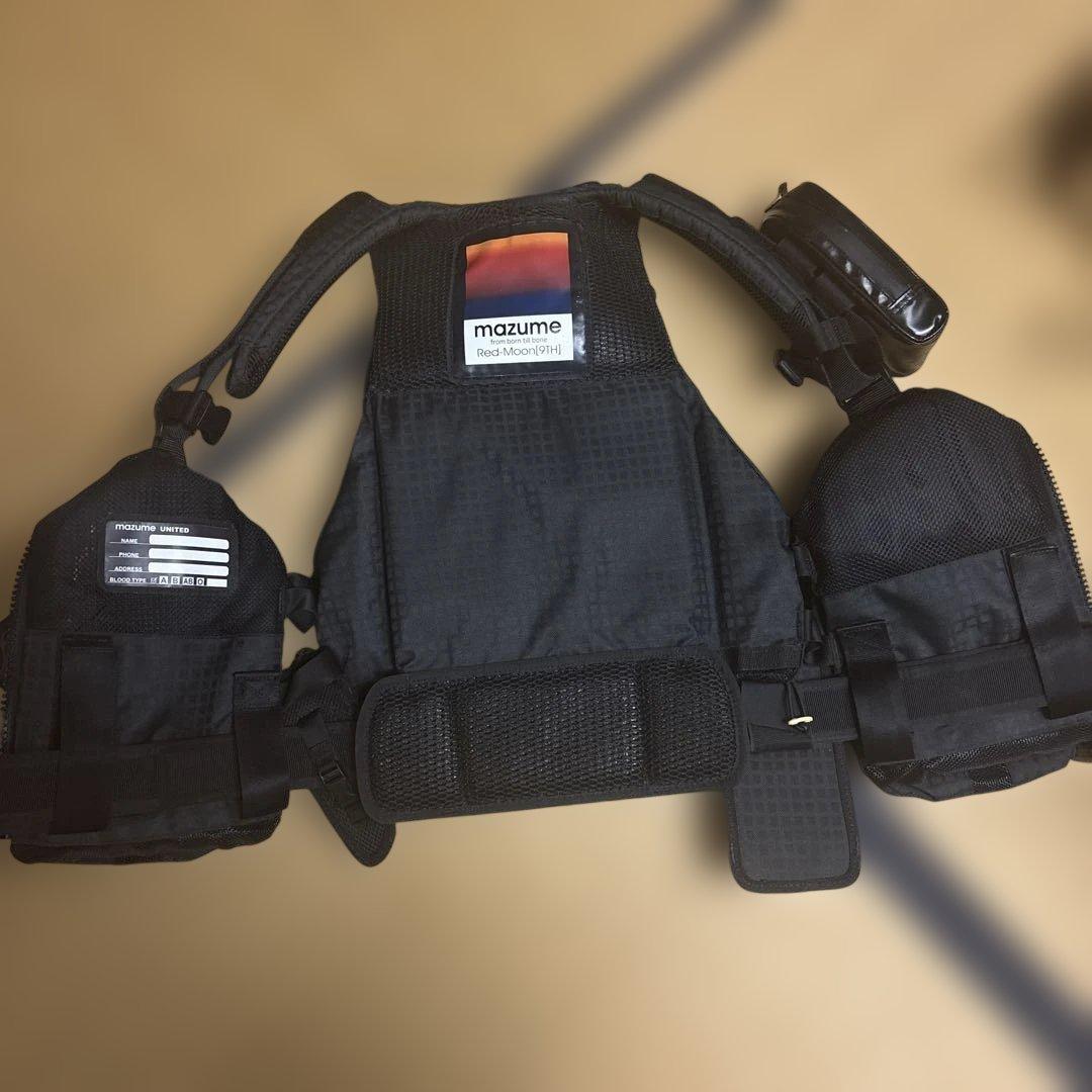 MAZUME Red-Moon 9thフィッシングベスト
