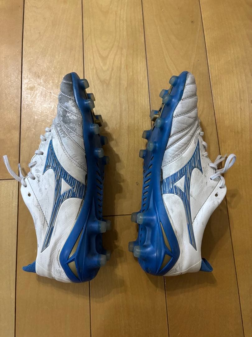 Mizuno モレリアネオ4 シューズキーパー 袋付き 限定色 水色 サッカー