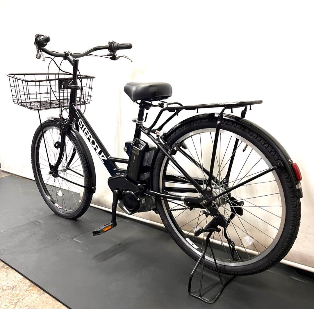 1年保証　ブリヂストン　ステップクルーズ　26インチ　黒色　電動アシスト自転車