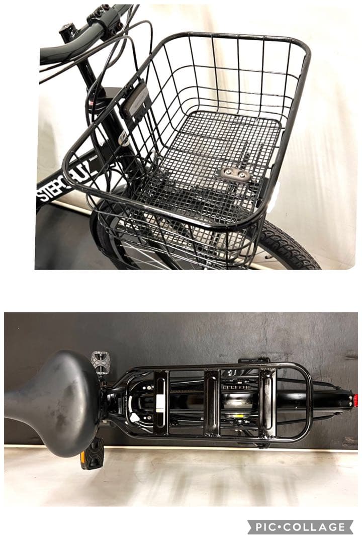 1年保証　ブリヂストン　ステップクルーズ　26インチ　黒色　電動アシスト自転車