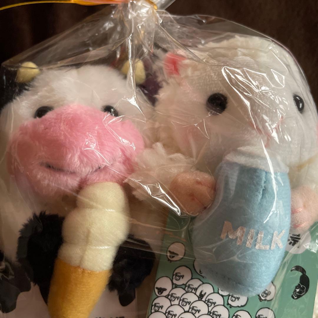 小岩井農場　ソフト牛&ミルキー羊　ぬいぐるみ