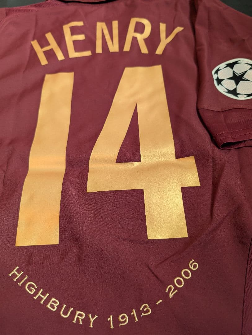 【ラストハイバリー】アーセナル/ティエリ・アンリ/H/06/CLモデル