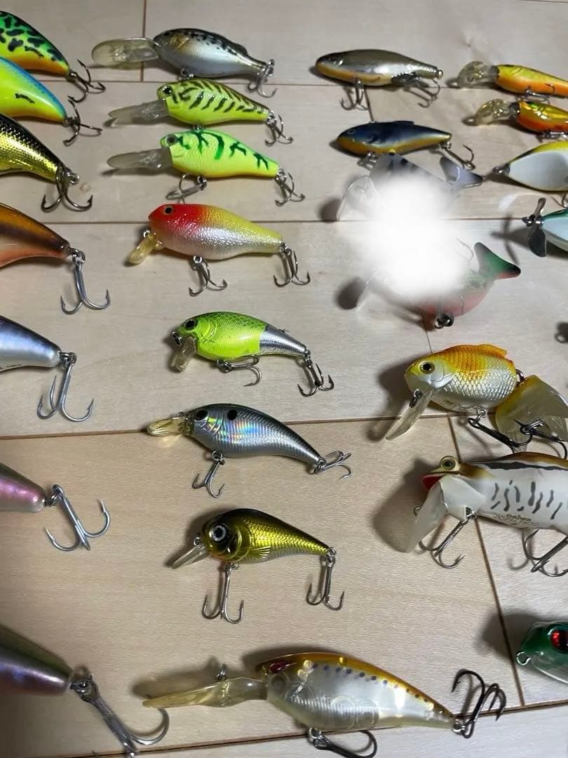 バス釣り引退セット　ミノークランクシャッドラパラ　ヘドン