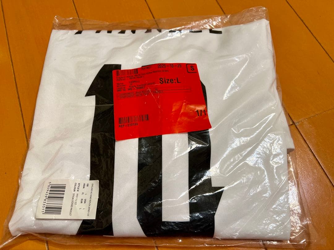 イングランド代表 RWC2023 オーウェン・ファレル レプリカジャージ L