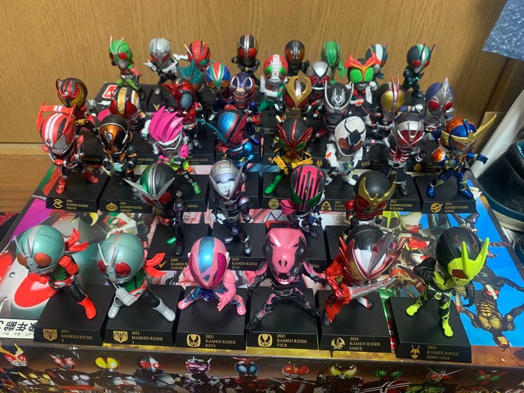 一番くじ仮面ライダー50th デフォルメクス フィギュア39体セット