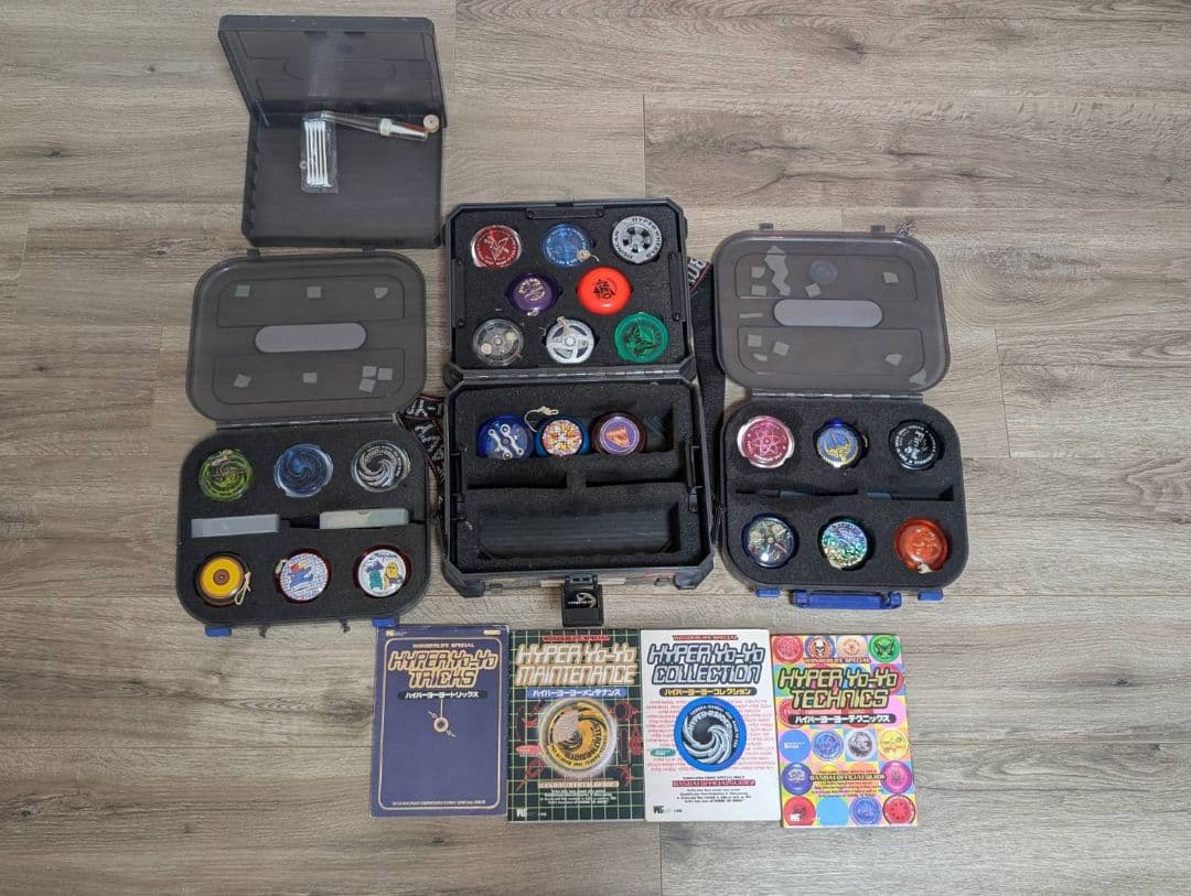 当時モノ【俺のおもちゃ箱】ハイパーヨーヨー　23種類纏め売り