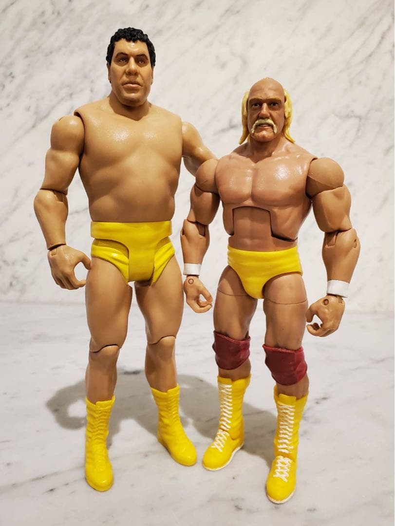 WWE プロレス ハルク ホーガン アンドレ フィギュア