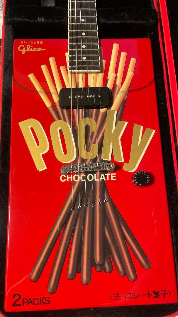 【希少！レア】pocky guitar ポッキーギター　斉藤和義 グリコ