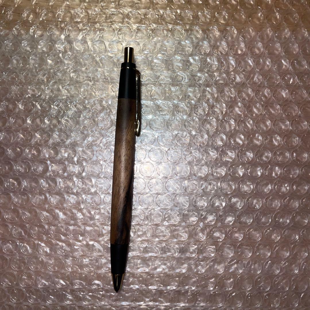 野原工芸　黒柿　新口金　未使用品　シャーペン
