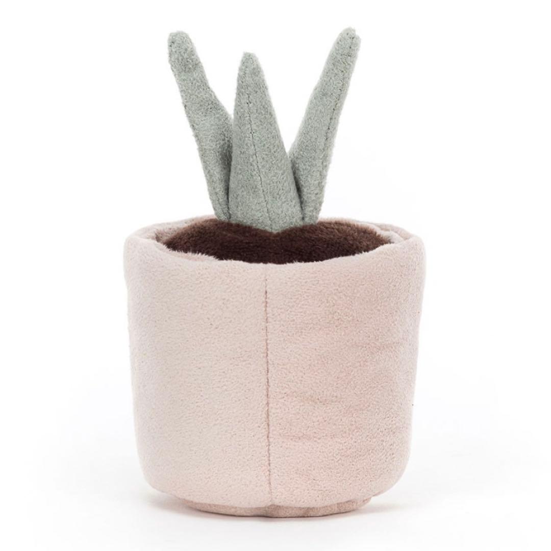 廃盤　新品タグ付き　ジェリーキャット　植物　観葉植物　鉢植え　ポット　芽　笑顔