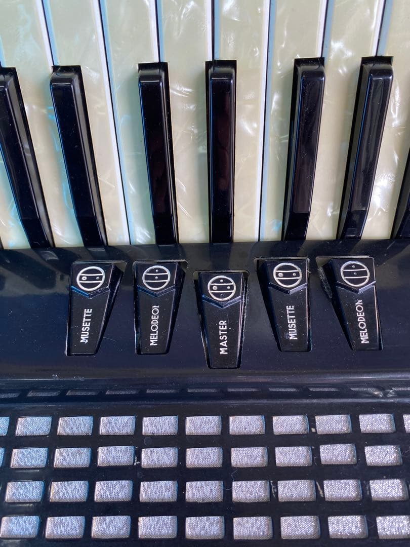 庭*修様 EXCELSIOR アコーディオン41鍵120B hz 443定評のグ