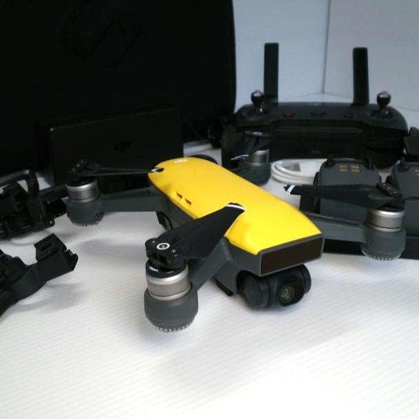 ドローン DJI Spark フルセット（黄色）
