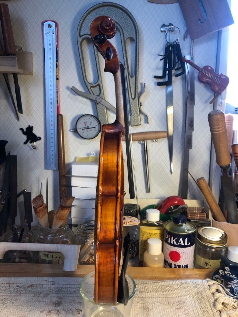 【駒&魂柱調整済】valente分数バイオリンVN30 1/16 2007