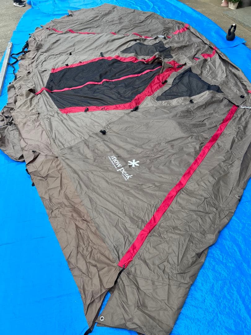 【美品】スノーピーク リビングシェル TP-623R インナーテント付き