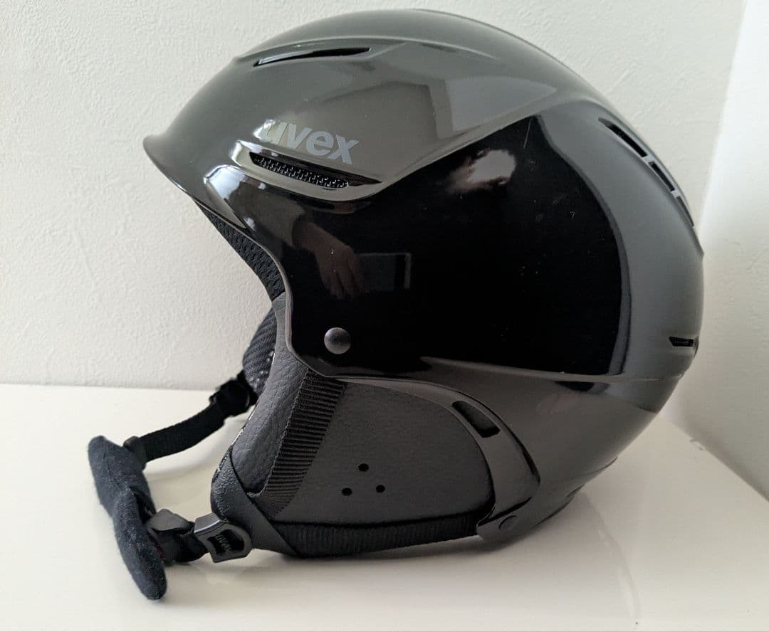 美品　uvex p1us junior ヘルメット 55〜59cm　ブラック