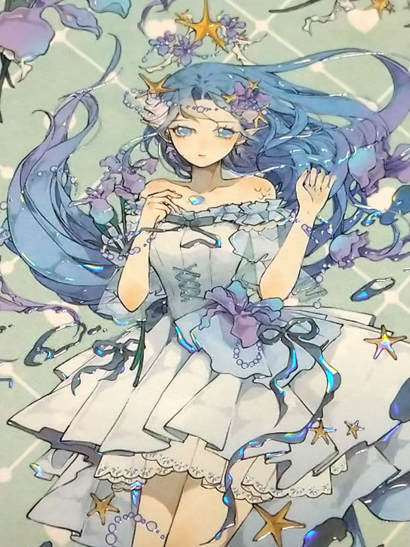 J811＃月落星沉(贝壳光)DailyLife切り売り海外人物マステ女の子