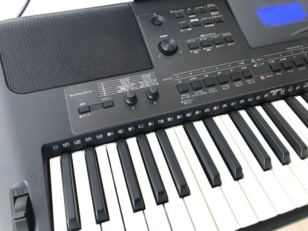 YAMAHA PSR-E453ヤマハ 電子キーボード 61鍵盤 ペダル付