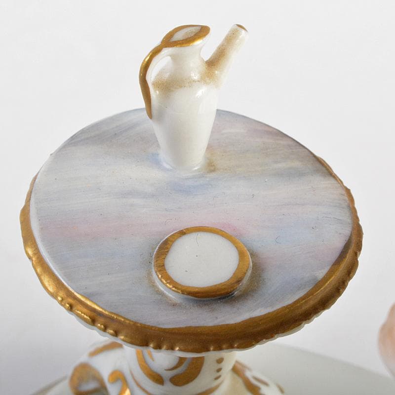 専用フォルクシュテットなど　フィギュリン陶人形レースドール　2点　C　R7068