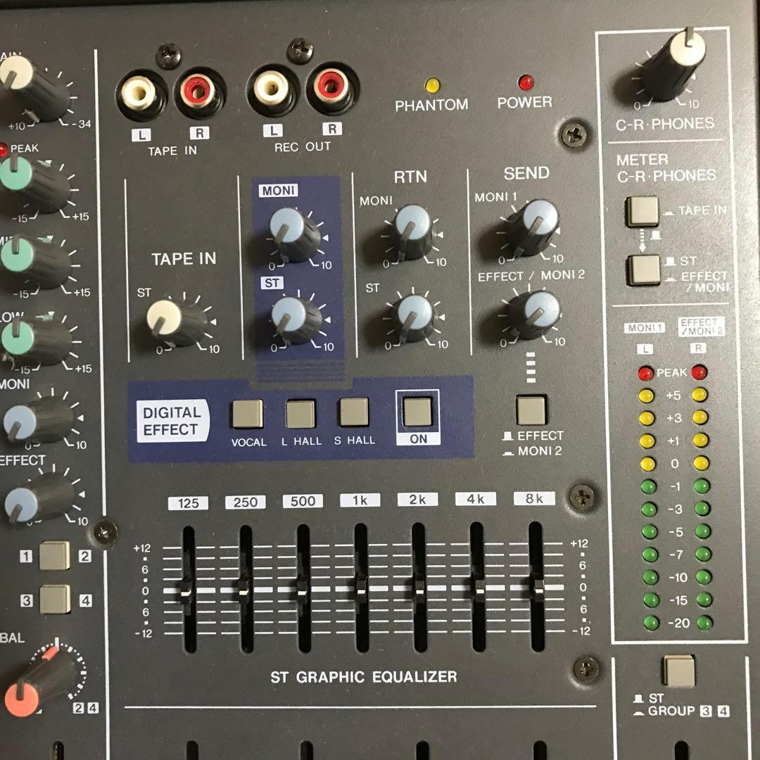 YAMAHA MX12/4 アナログミキサー ヤマハ　12ch