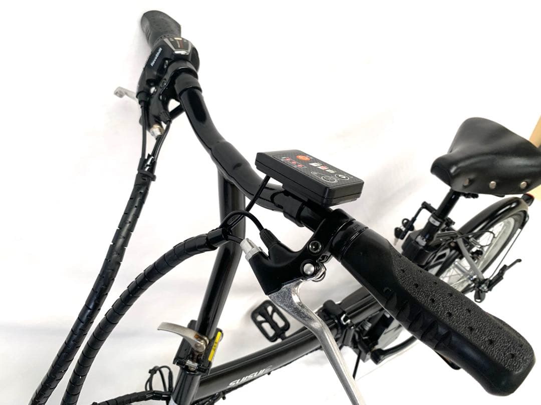 【即乘】送料無料SUISUI折り畳み電動アシスト自転車6速20インチ 動作確認済