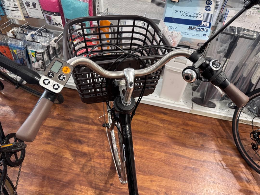 Panasonic電動アシスト自転車 ビビ DX 前後バスケット付き