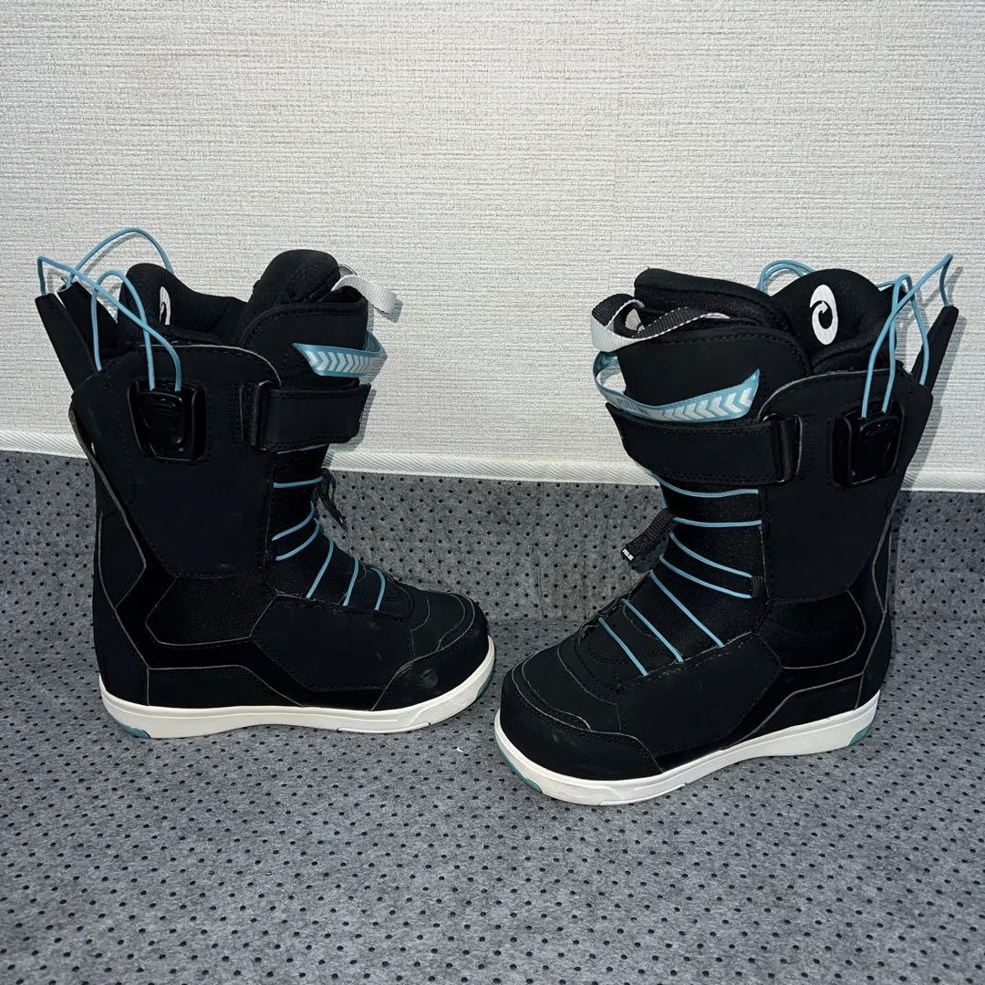 数回使用 希少21.5cm DEELUXE id 6.2 スノーボードブーツ