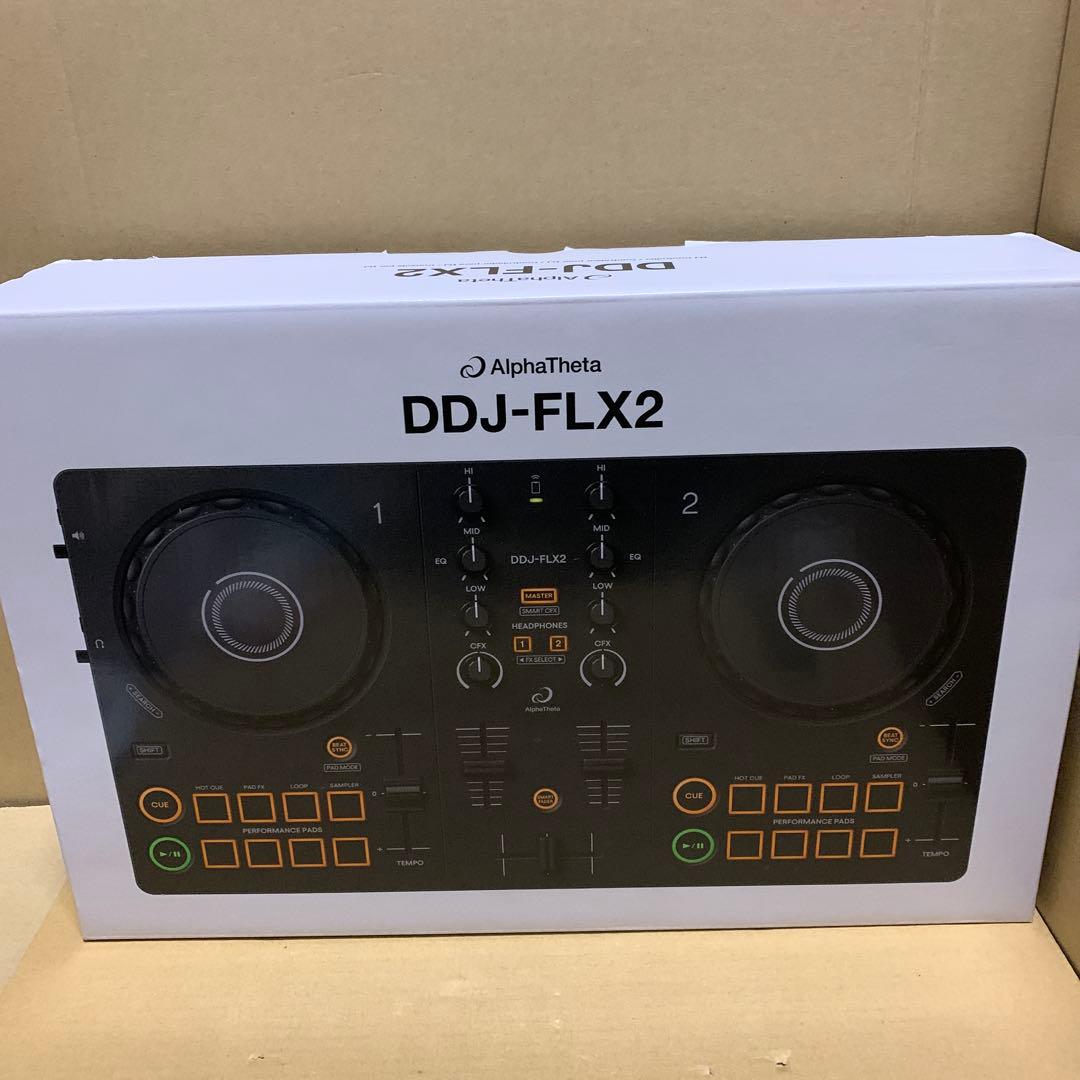 新品　AlphaThetaコンパクト DJコントローラー DDJ-FLX2
