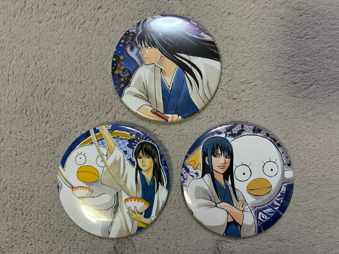 銀魂 WJ50周年 ジャンプ展　缶バッジ　桂小太郎