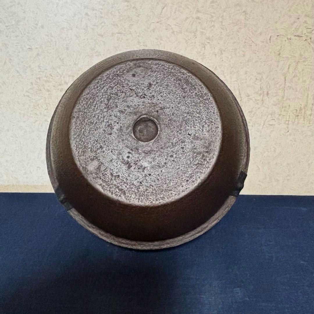 風呂 茶釜 電熱器 唐銅鬼面風炉釜 野々田製電熱器 敷板 茶道具 お点前道具