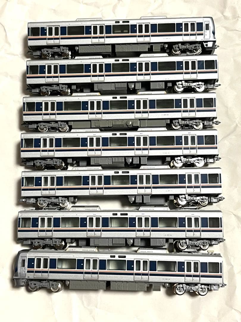 JR西日本321系7両　tomix ライト点灯動力動作確認済