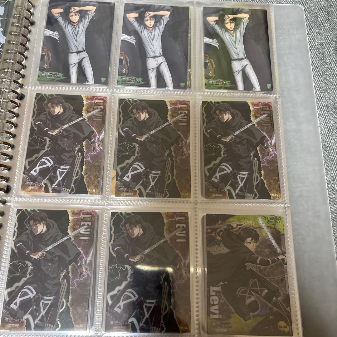 進撃の巨人 リヴァイ兵長 カード まとめ売り