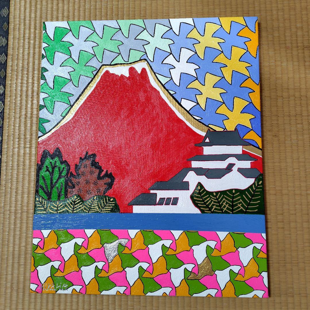 FRONT LINE Ⅲ F15号油彩画