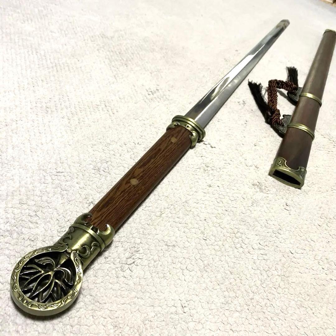 模造刀　剣　両刃　環頭太刀　直刀