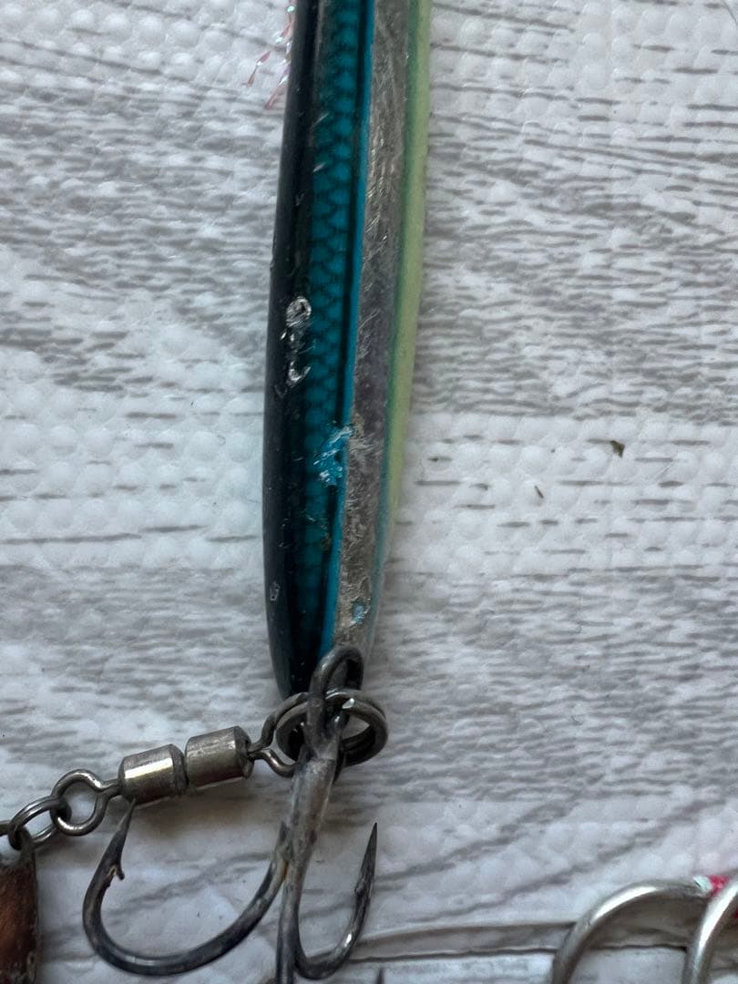 中古　ルアーセット　20セットケース付き