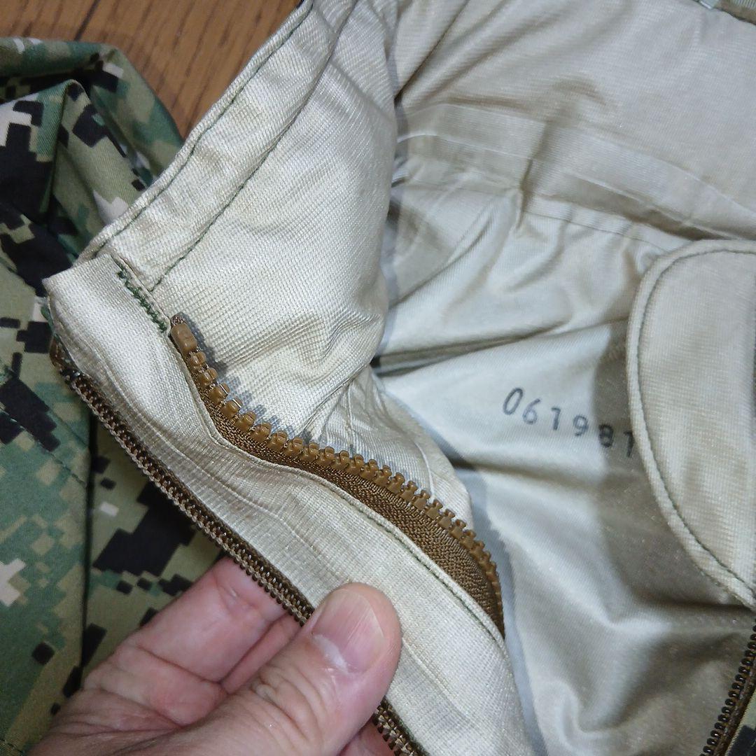 極上！US.NAVY NWU ゴアテックスパーカー　希少S-short