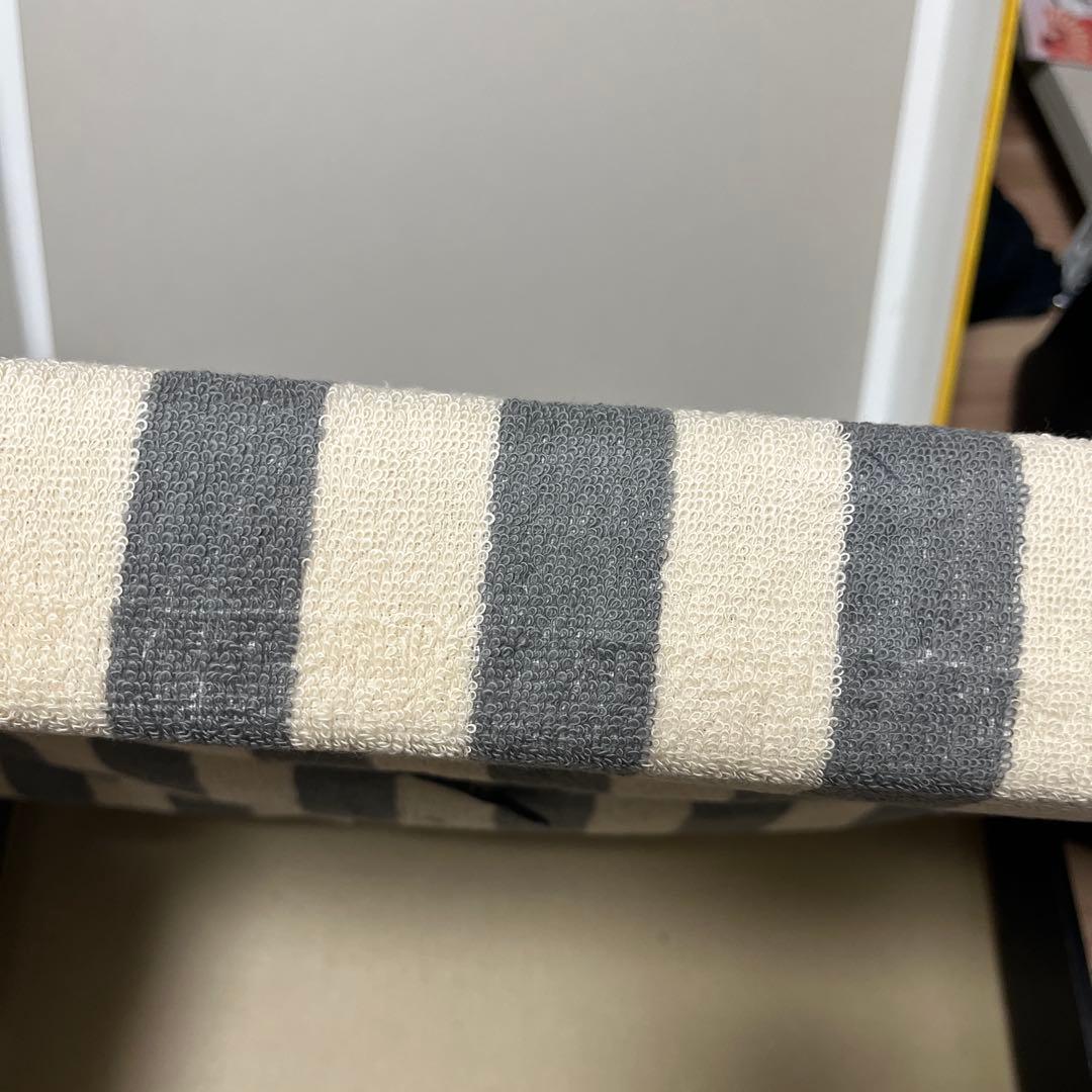 【未使用品】 2710592 FENDI タオルケット ボーダー柄 フェンディ