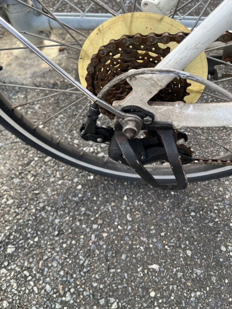 未整備　BRIDGESTONE MARKROSA 20インチ　ミニベロ　7S