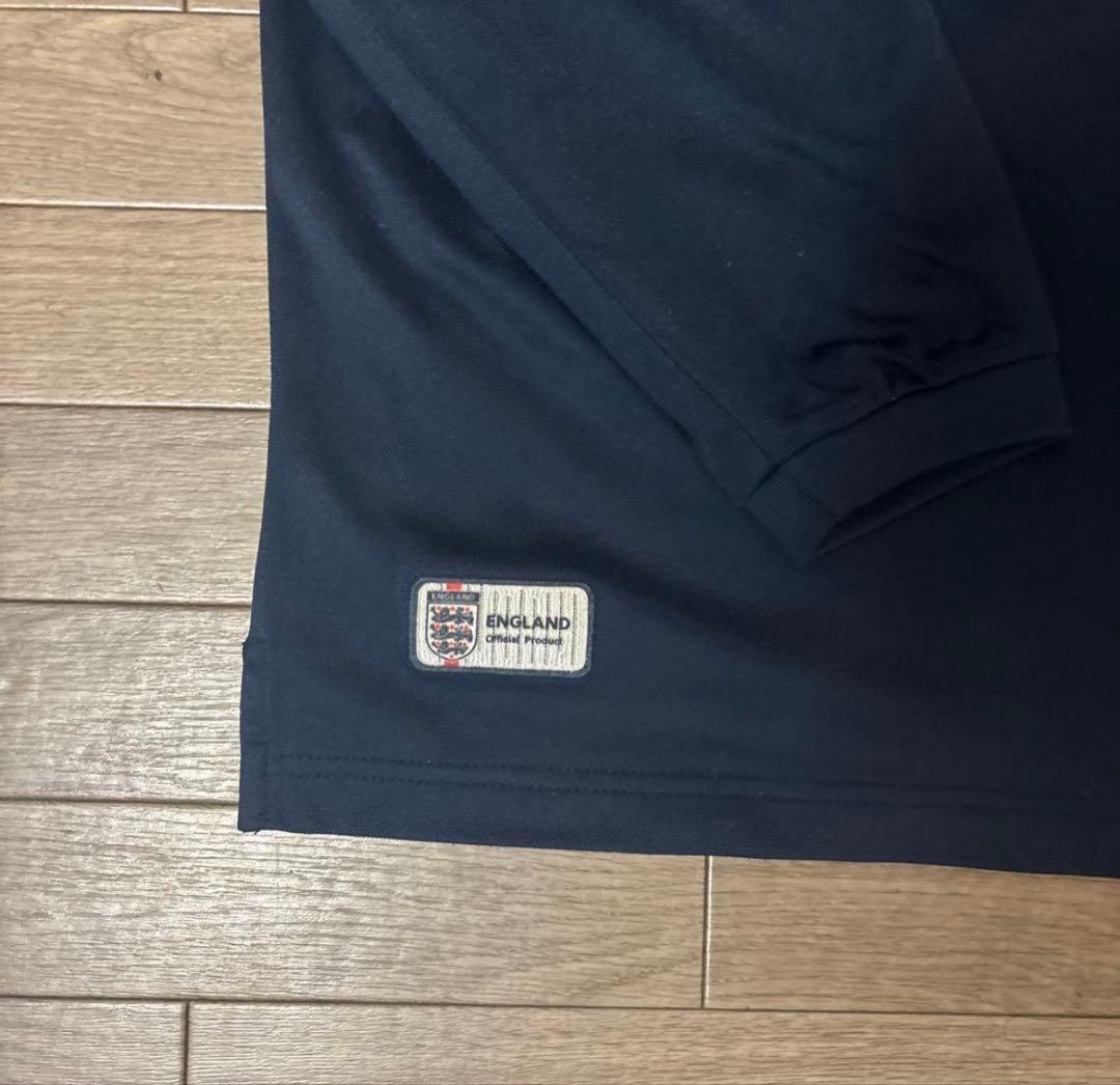 アンブロ　イングランド代表　ロングスリーブポロシャツ