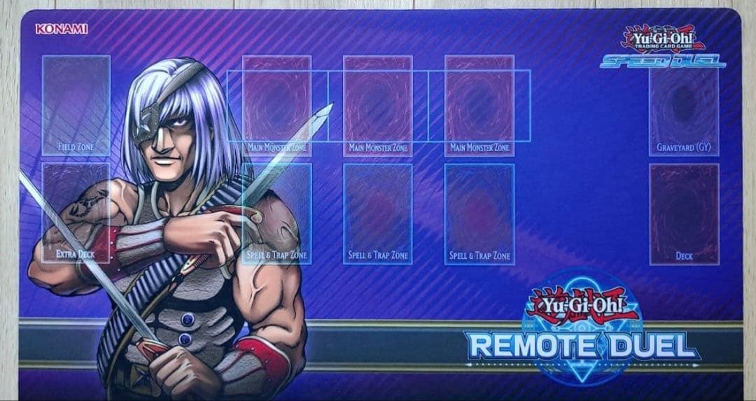 遊戯王 公式 プレイマット 首領・ザルーグ 開封済 北米版