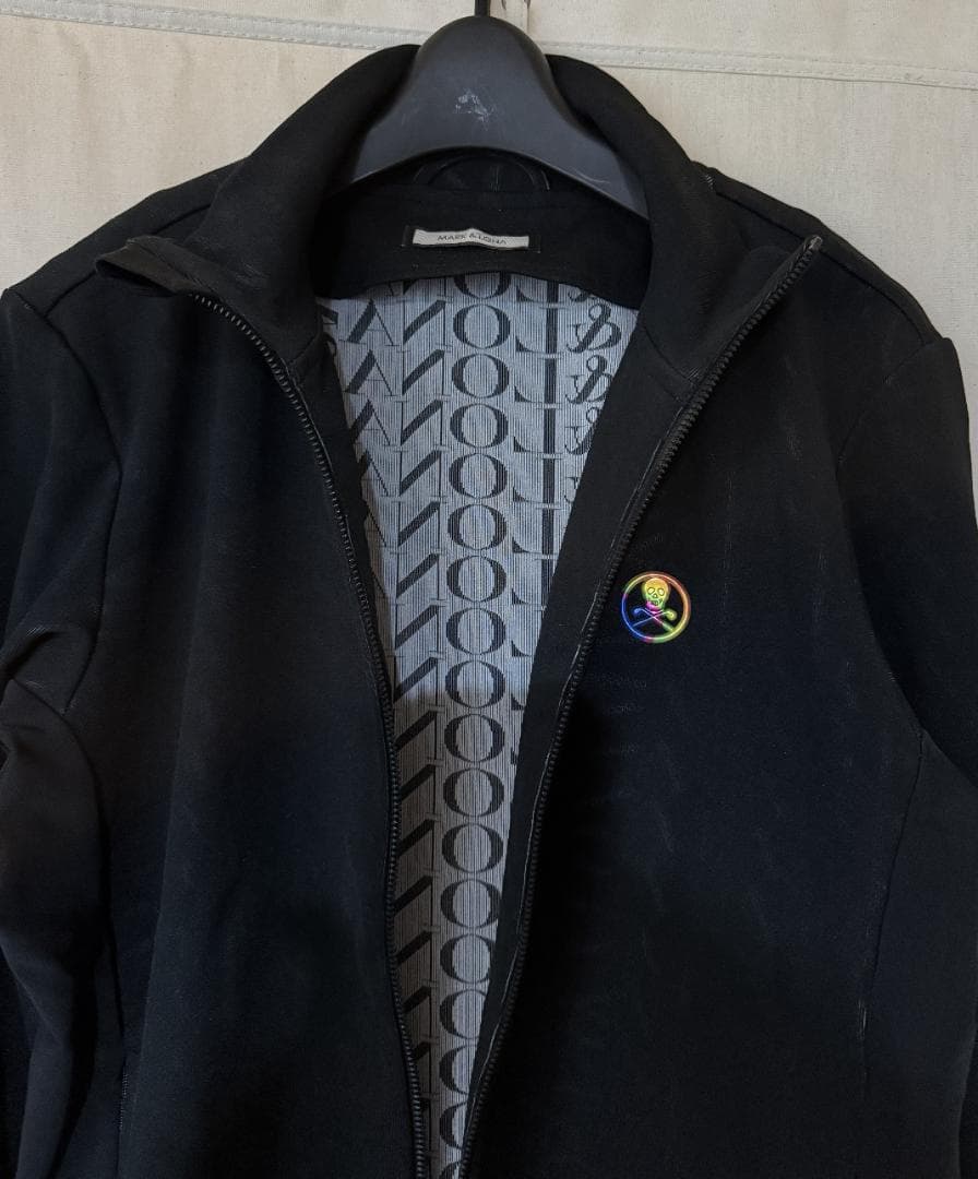 新品☆ MARK&LONA Ripple Jersey Tops ブラック M